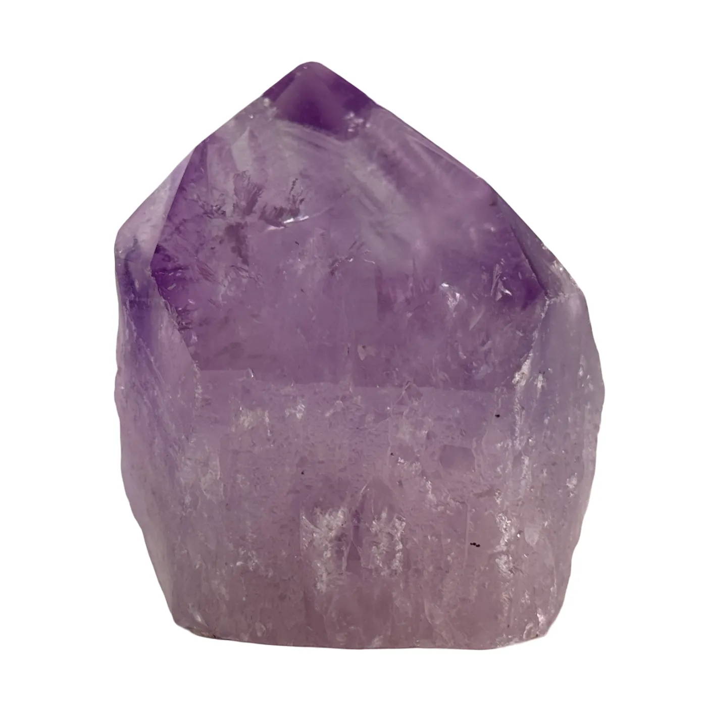 Prachtige paarse amethist punt – Klein formaat | Brazilië
