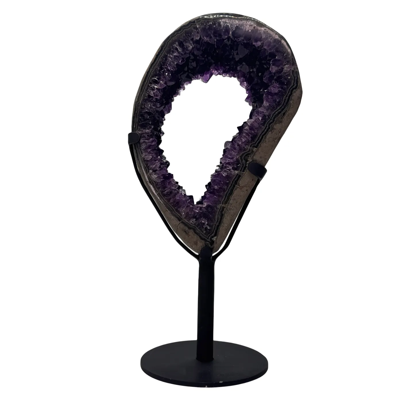 Amethist Portaal – Uruguay – Donkerpaarse Kwaliteit – 27 cm Hoog