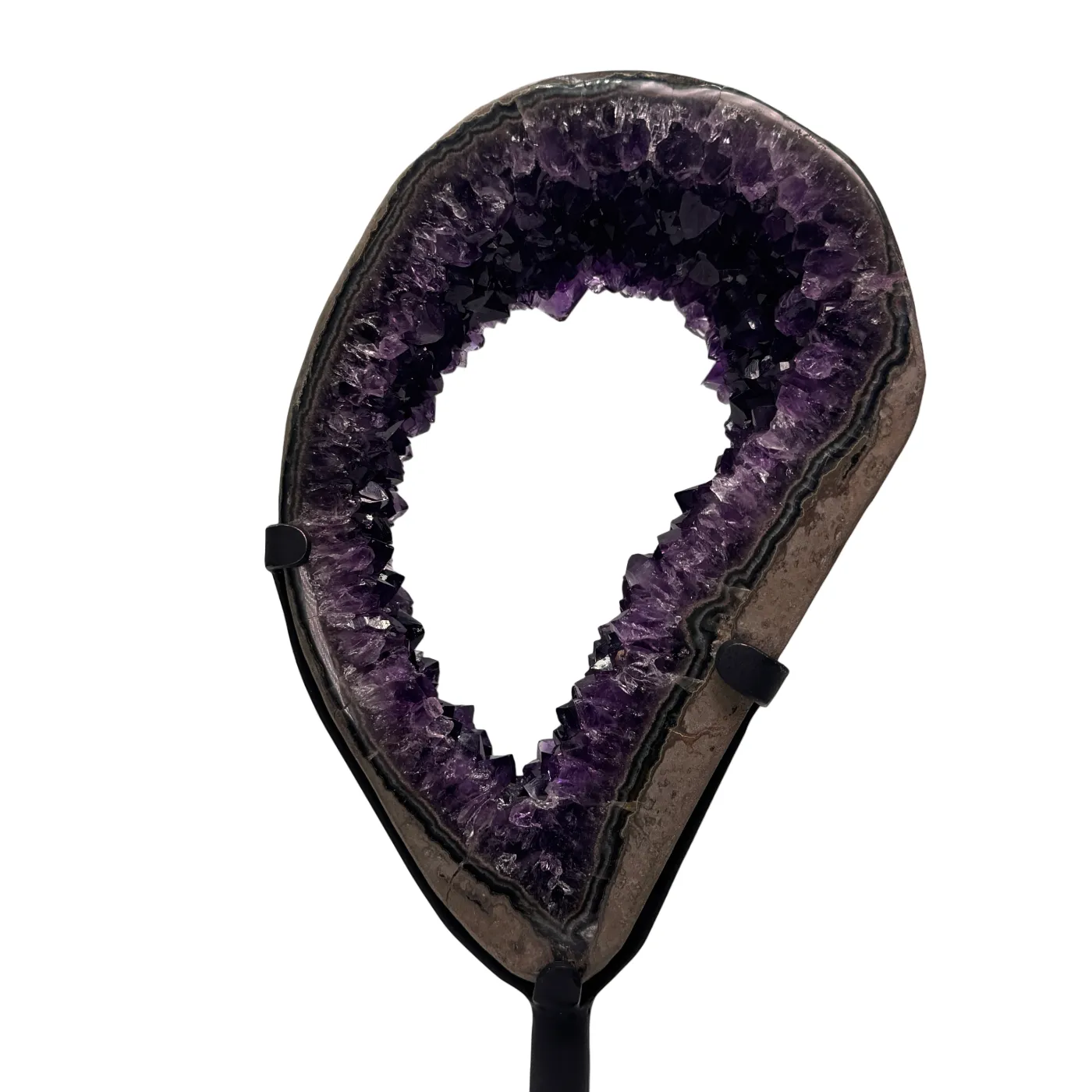 Amethist Portaal – Uruguay – Donkerpaarse Kwaliteit – 27 cm Hoog