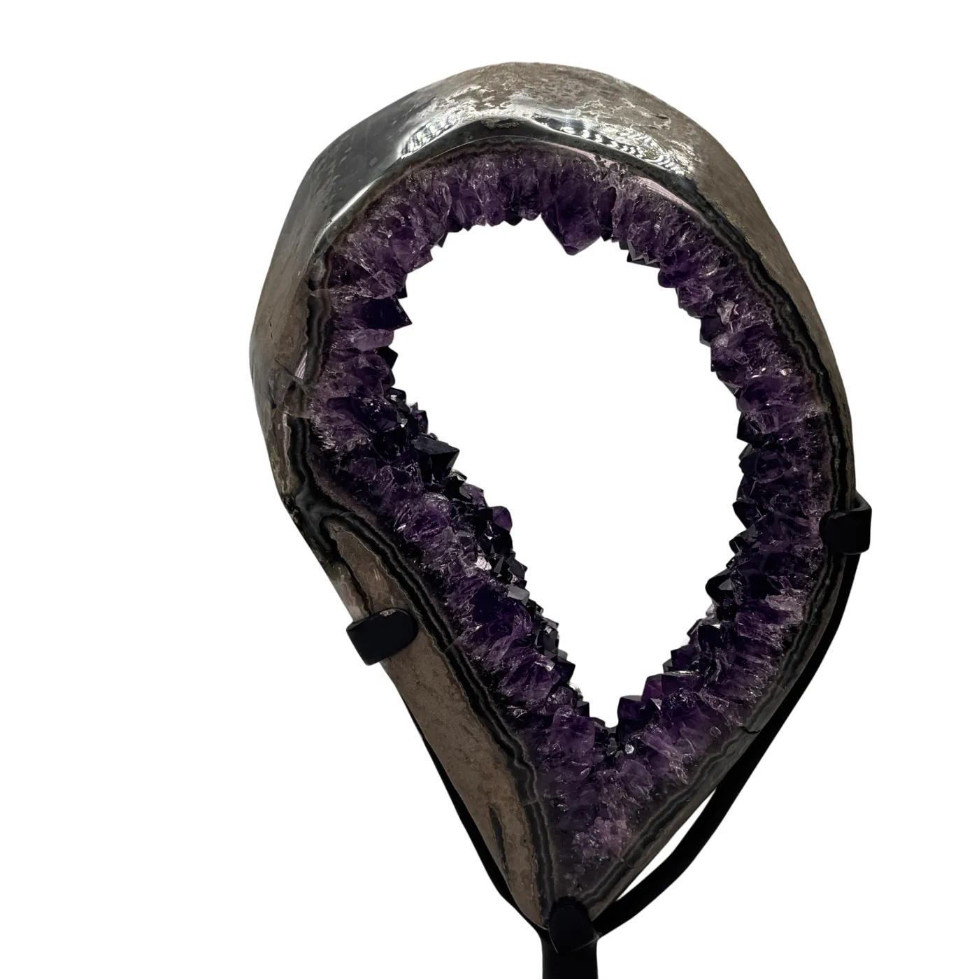 Amethist Portaal – Uruguay – Donkerpaarse Kwaliteit – 27 cm Hoog