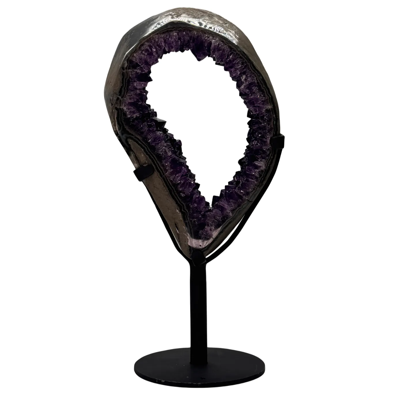 Amethist Portaal – Uruguay – Donkerpaarse Kwaliteit – 27 cm Hoog