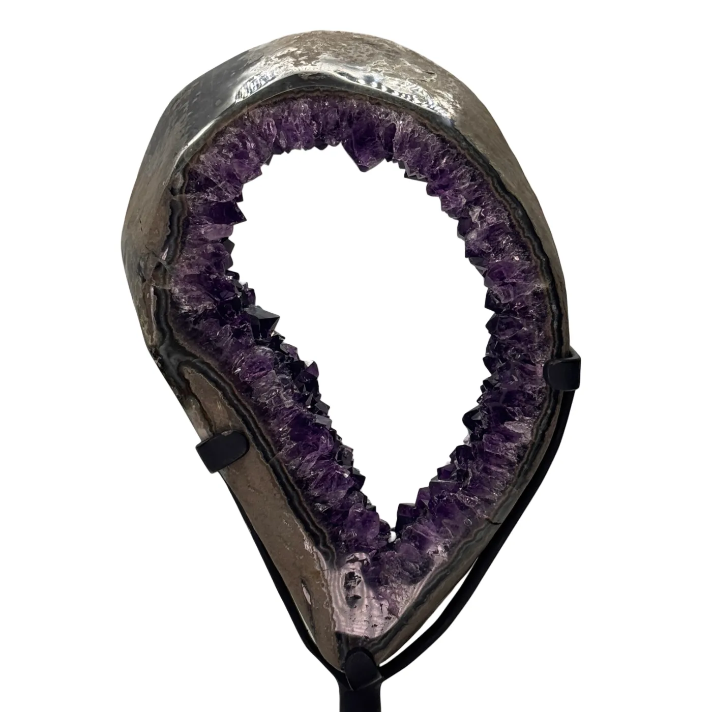 Amethist Portaal – Uruguay – Donkerpaarse Kwaliteit – 27 cm Hoog