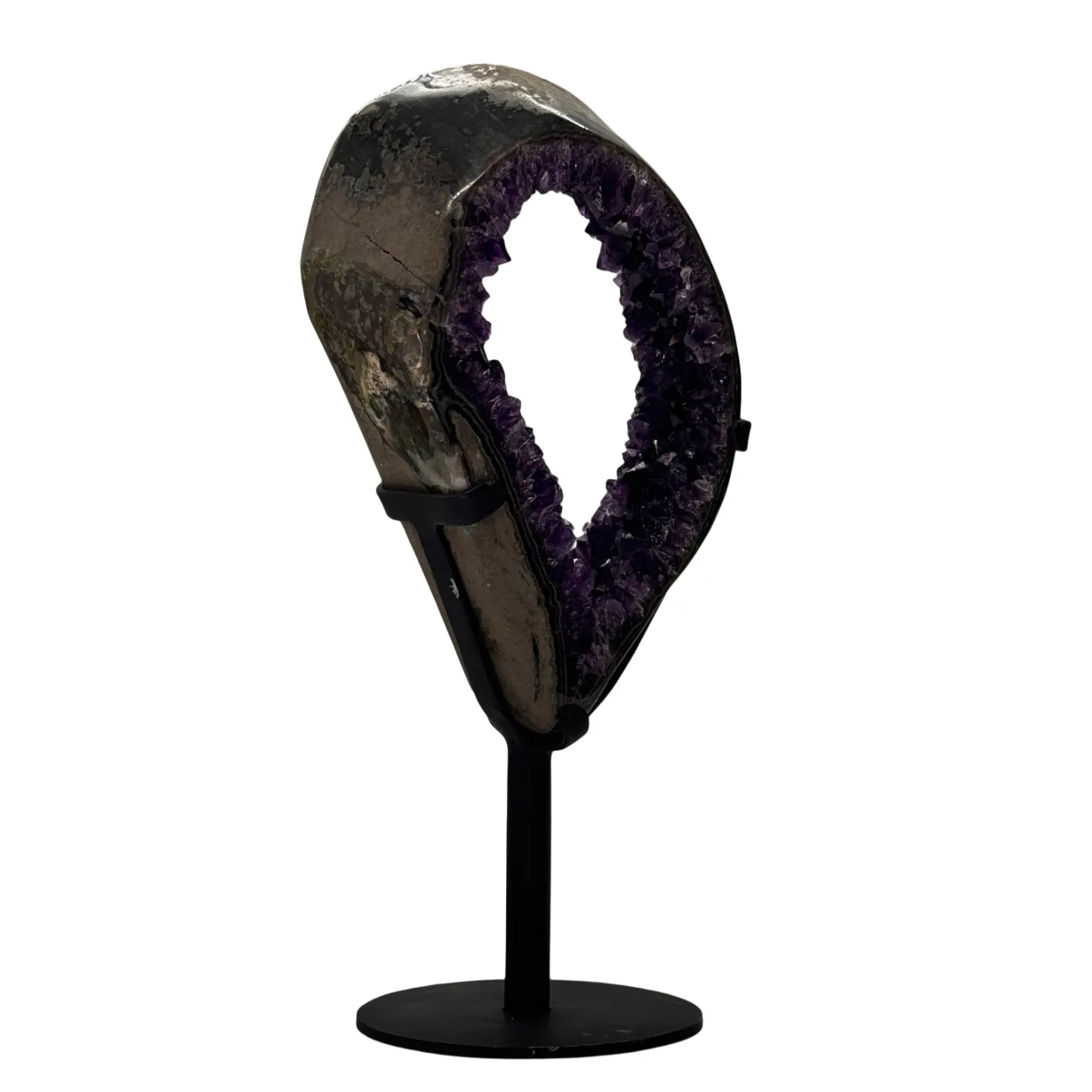 Amethist Portaal – Uruguay – Donkerpaarse Kwaliteit – 27 cm Hoog