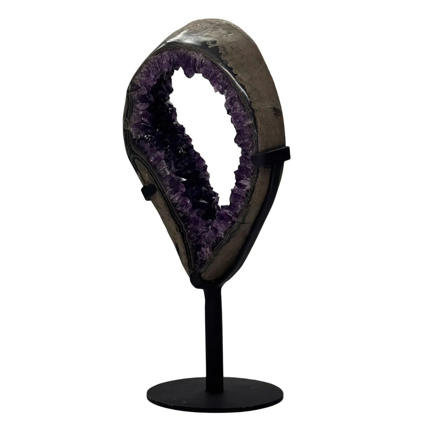 Amethist Portaal – Uruguay – Donkerpaarse Kwaliteit – 27 cm Hoog