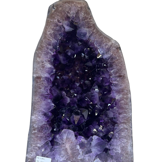 Zeer unieke amethist kathedraal – volledig gepolijst 35,36 kg (alleen afhalen)