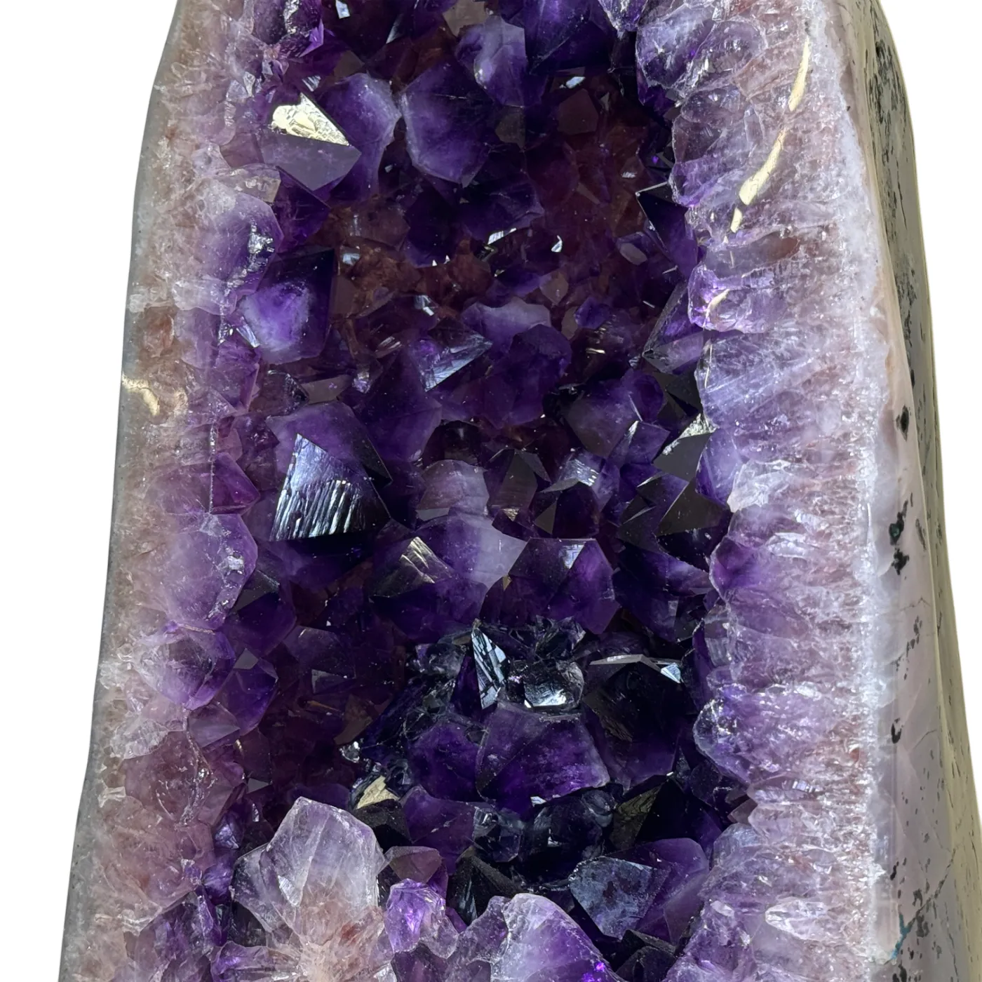 Zeer unieke amethist kathedraal – volledig gepolijst 35,36 kg (alleen afhalen)