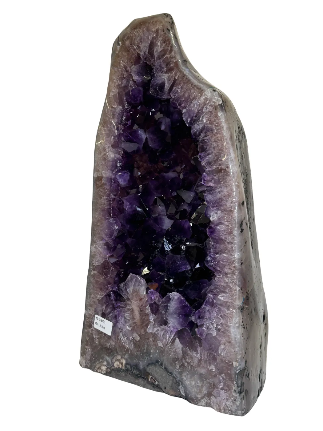 Zeer unieke amethist kathedraal – volledig gepolijst 35,36 kg (alleen afhalen)