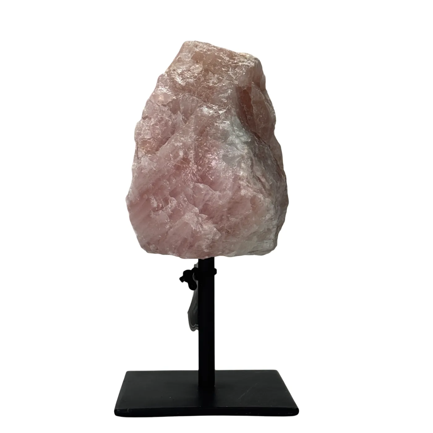 Ruwe rozenkwarts op standaard – groot
