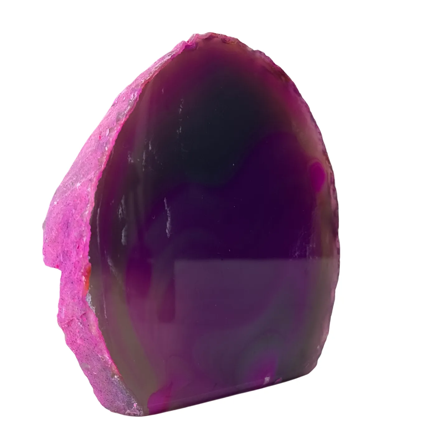 Roze agaat geode uit Brazilië - verschillende formaten