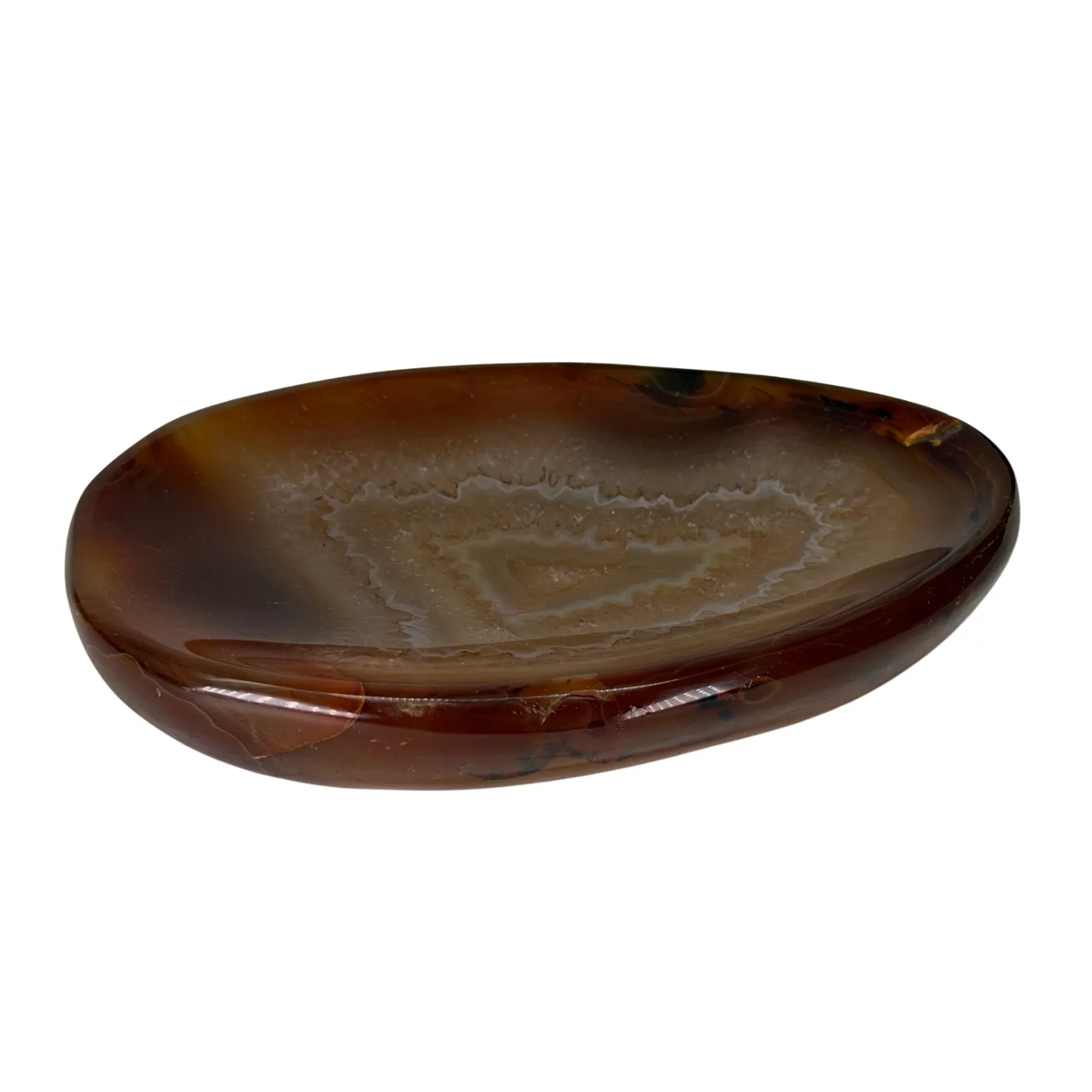 Gepolijste agaat schaal – hoge kwaliteit