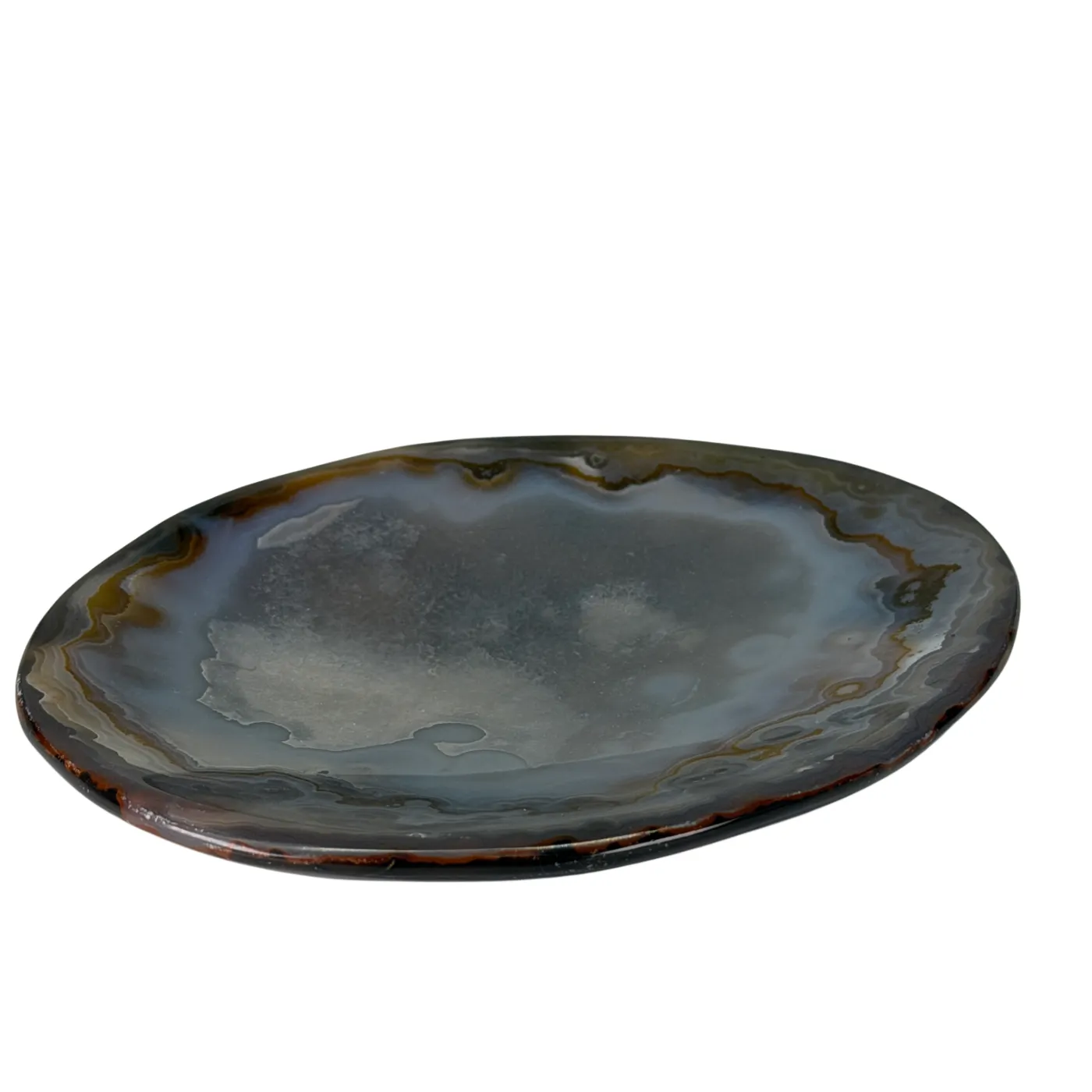 Gepolijste agaat schaal – hoge kwaliteit