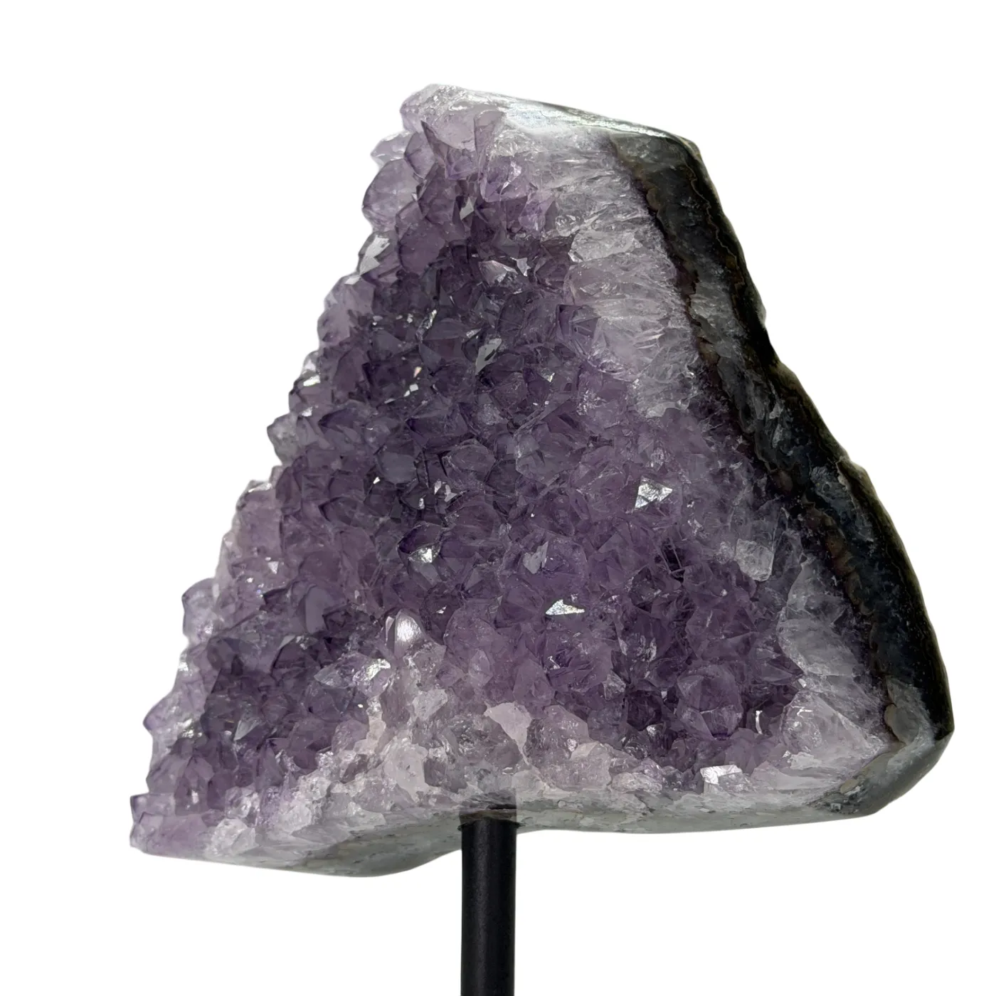 Amethist Cluster op Standaard – Brazilië