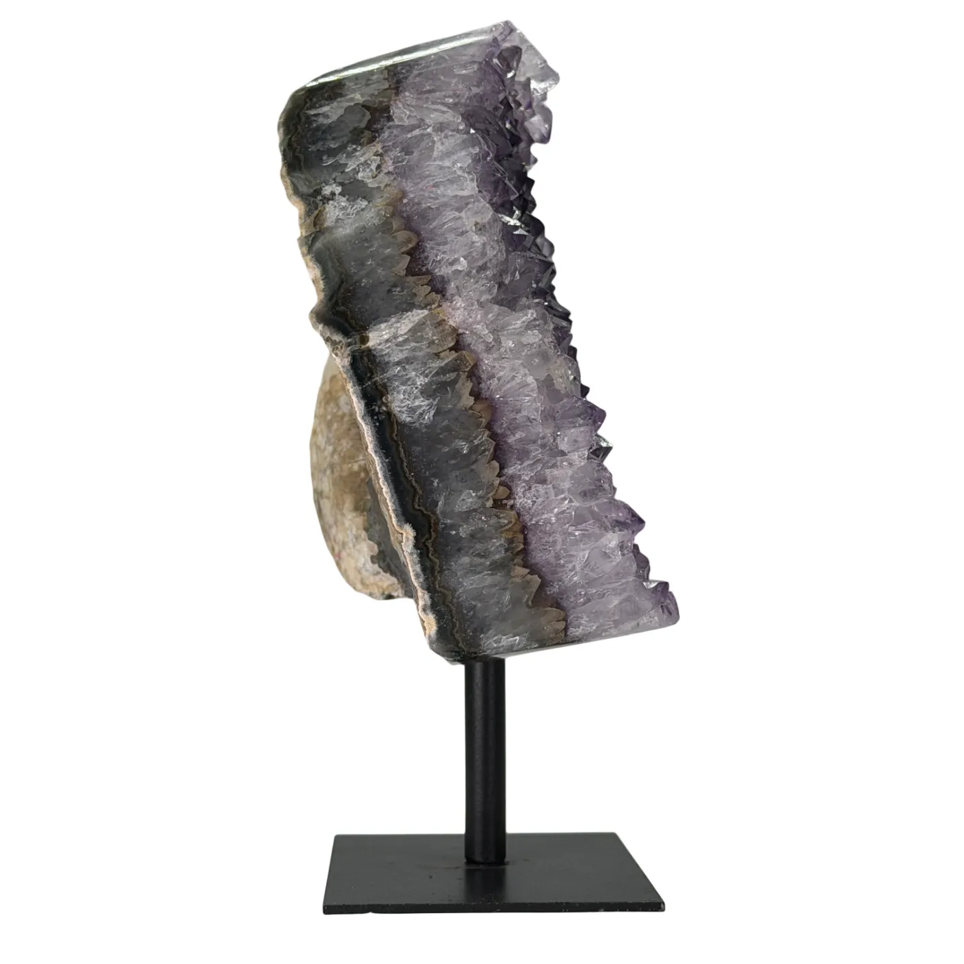 Amethist Cluster op Standaard – Brazilië