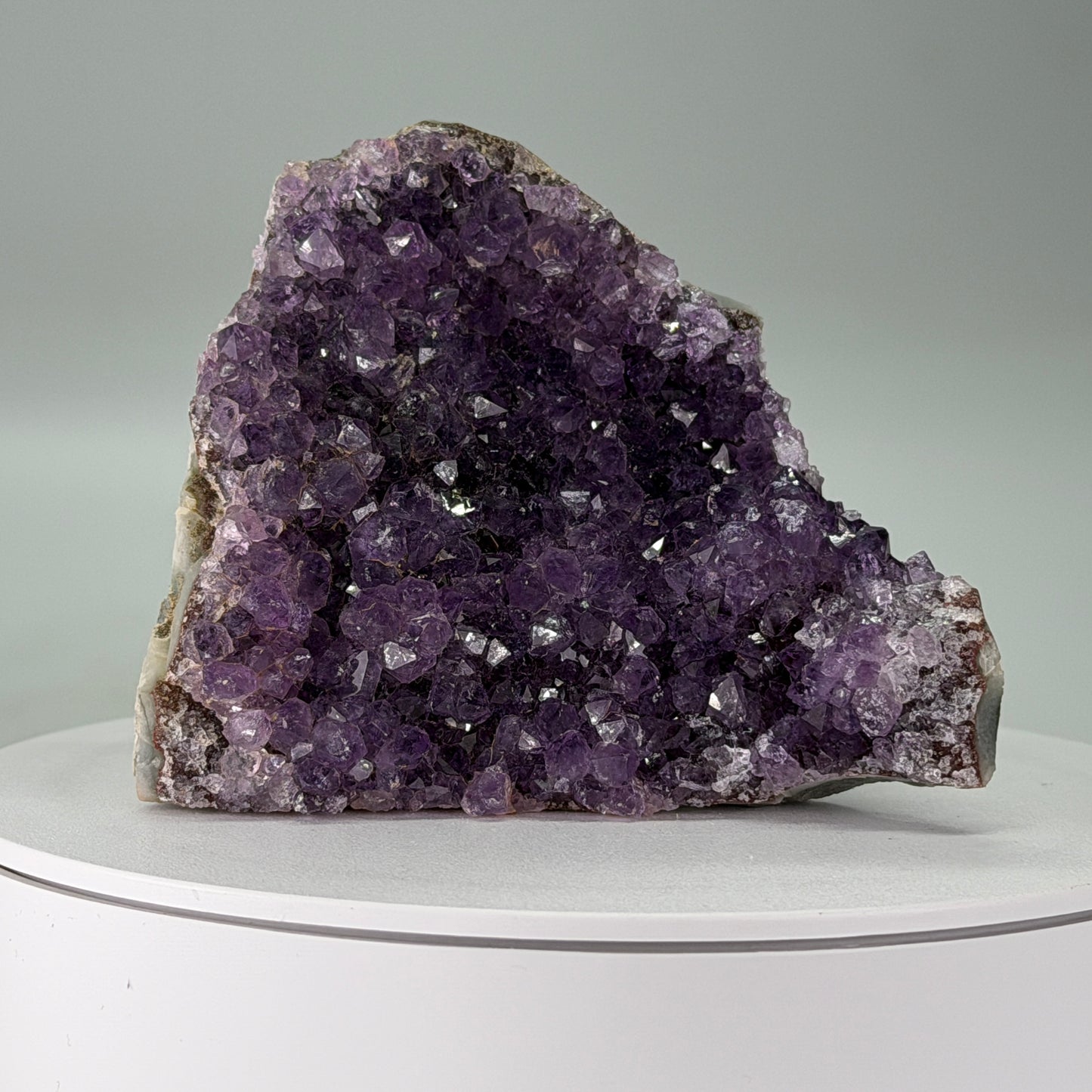 Kleine Natuurlijke Amethist Cut Base – Uruguay