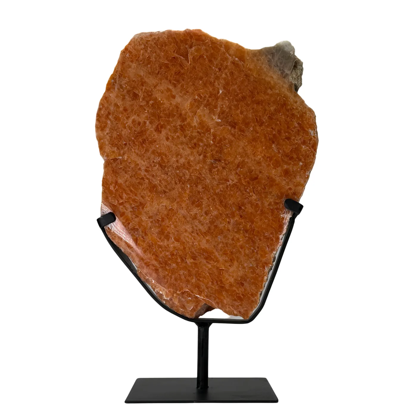 Calcite orchidée sur support