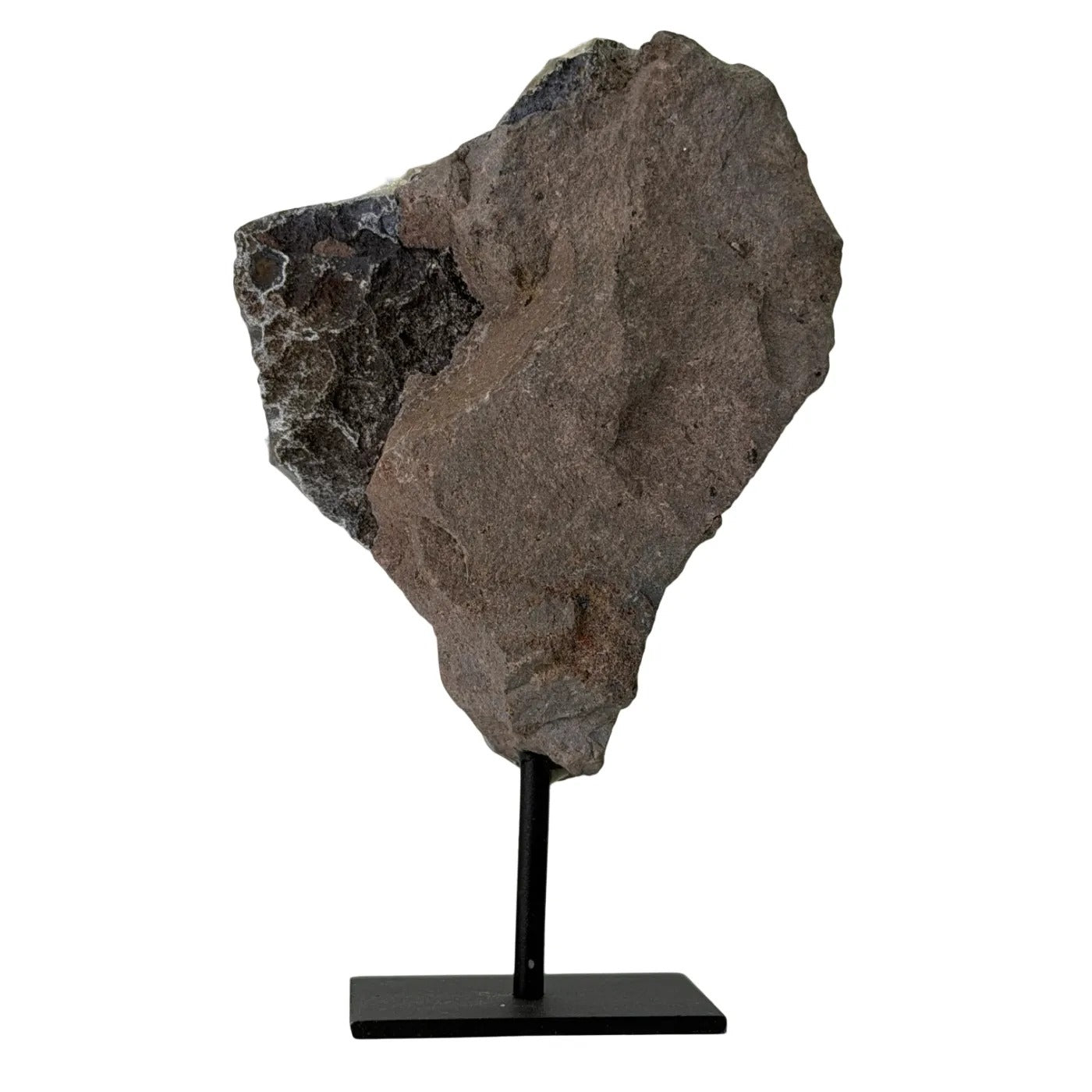 Kleine Angel Aura Titanium op Voet – Natuurlijke Kwarts