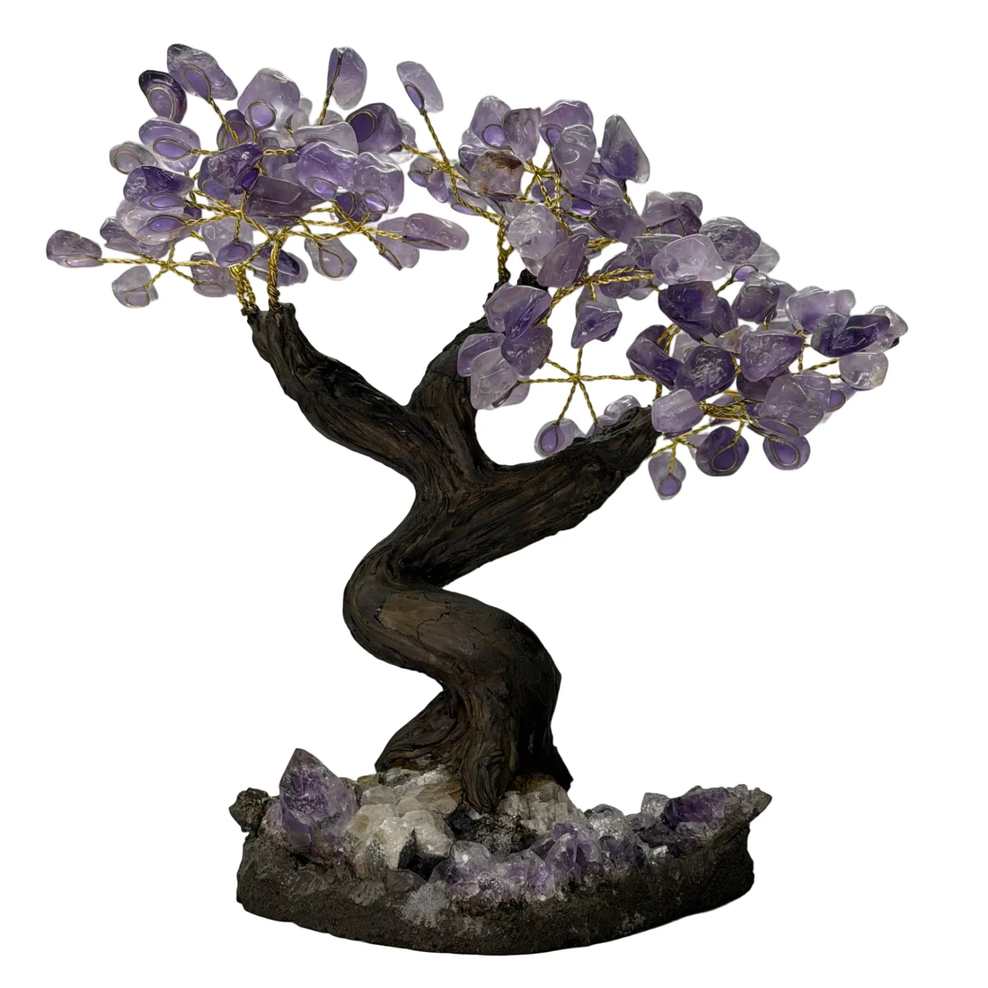 Amethist Boom op Amethist Cluster – 24 Takken