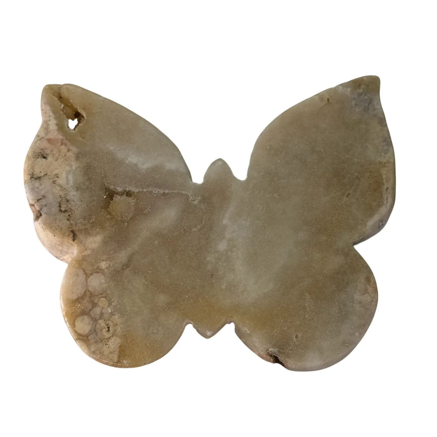 Roze amethist vlinder – gepolijst en ruw 1,3 kg