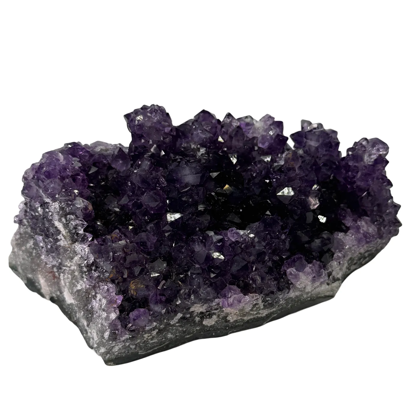 Ruwe Amethist uit Uruguay – Donker Dieppaarse Kwaliteit