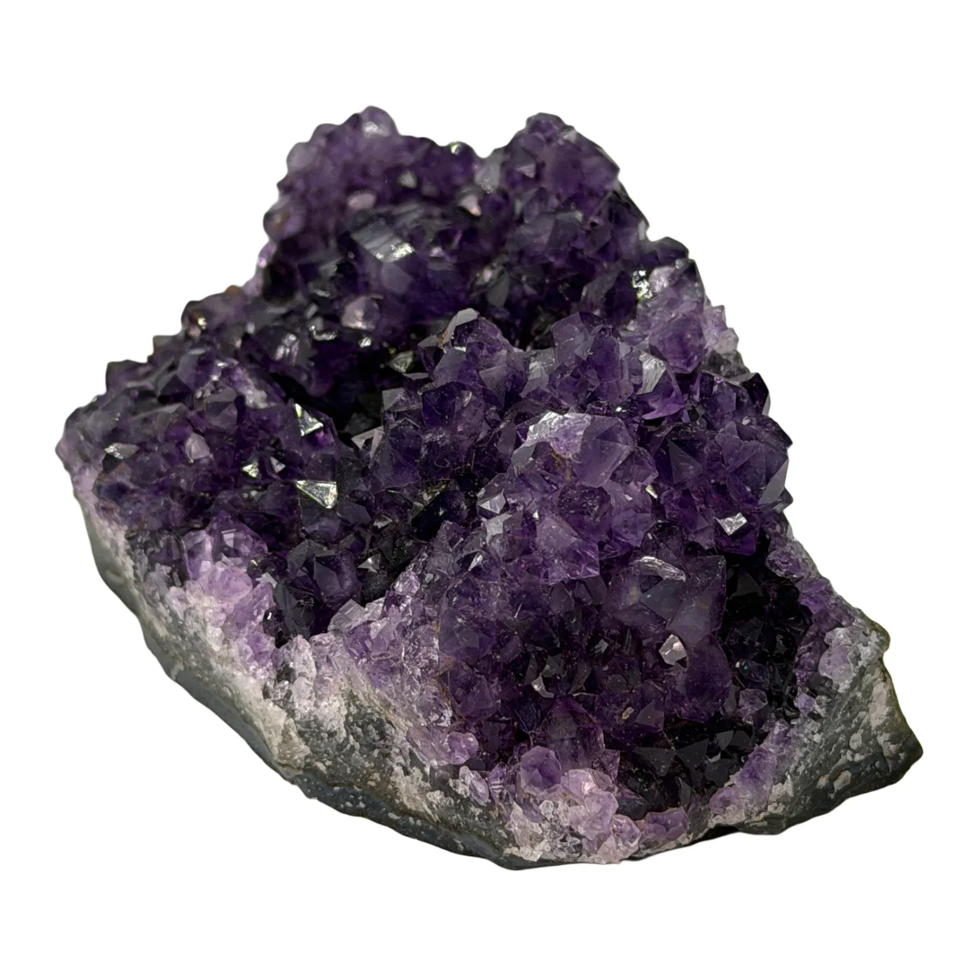 Ruwe Amethist uit Uruguay – Donker Dieppaarse Kwaliteit