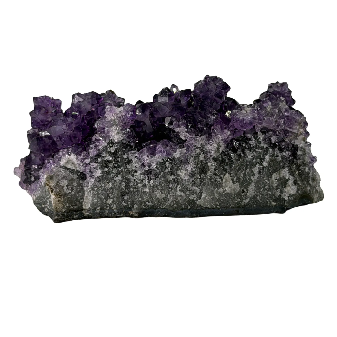 Ruwe Amethist uit Uruguay – Donker Dieppaarse Kwaliteit