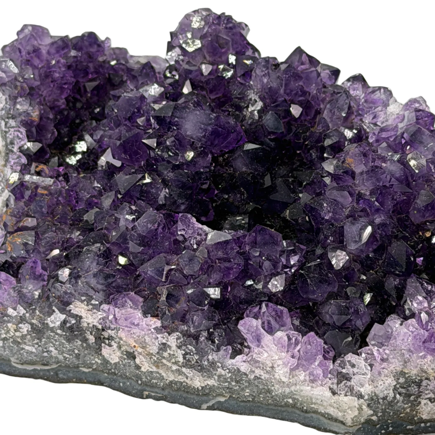 Ruwe Amethist uit Uruguay – Donker Dieppaarse Kwaliteit