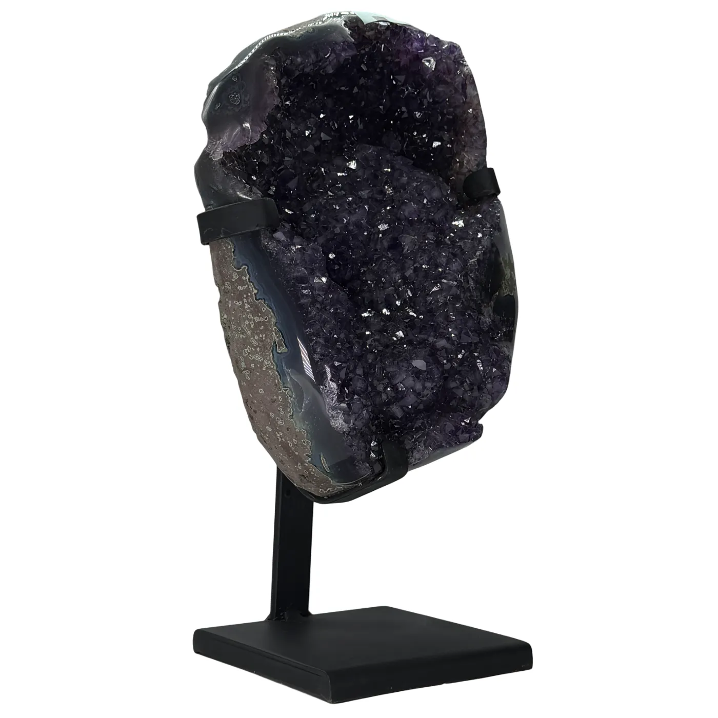 Amethist op Standaard – Natuurlijke Paarse Kristallen 5,7 kg