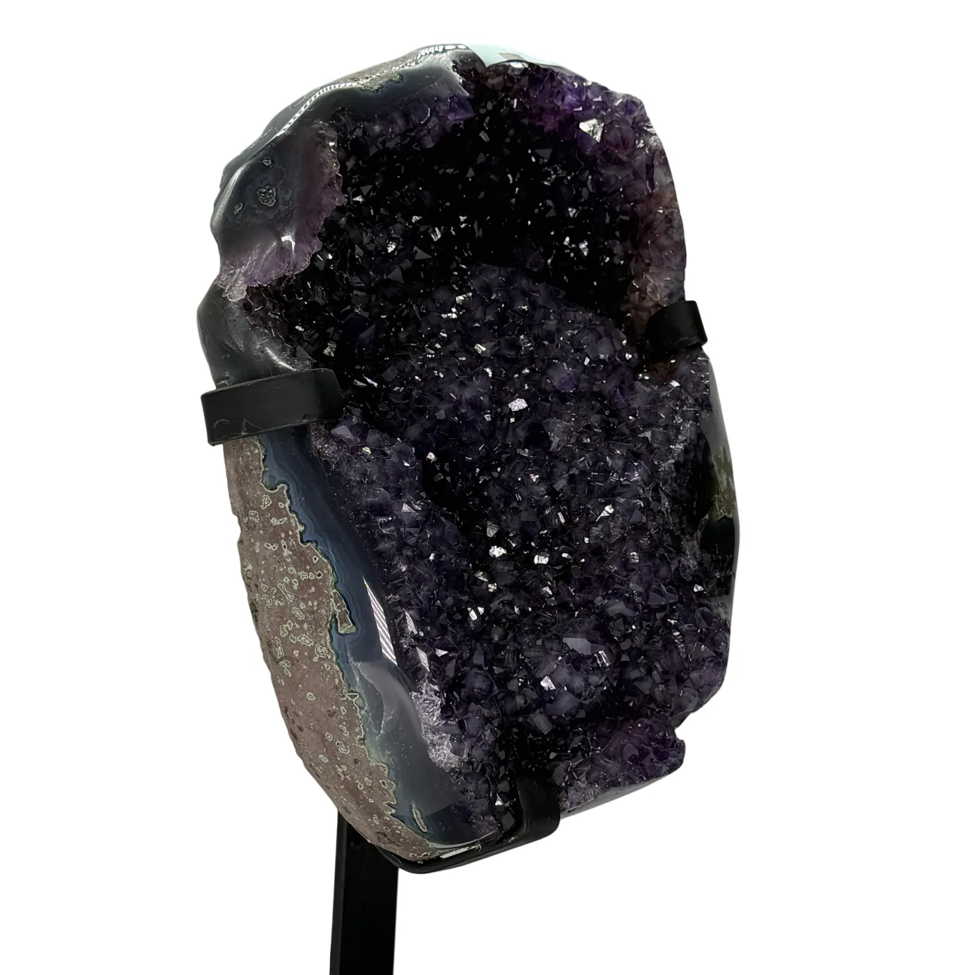 Amethist op Standaard – Natuurlijke Paarse Kristallen 5,7 kg