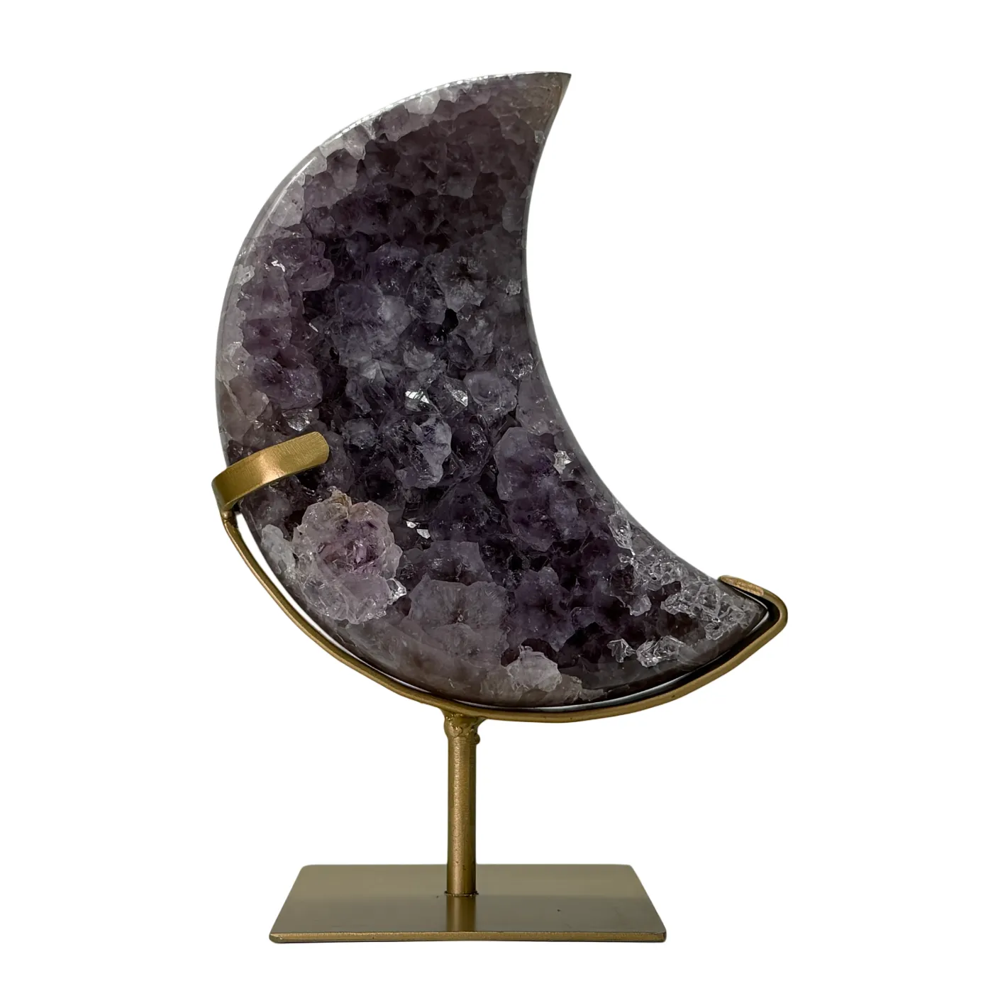 Amethist Maan op Standaard - 1,7 kg - 24 cm