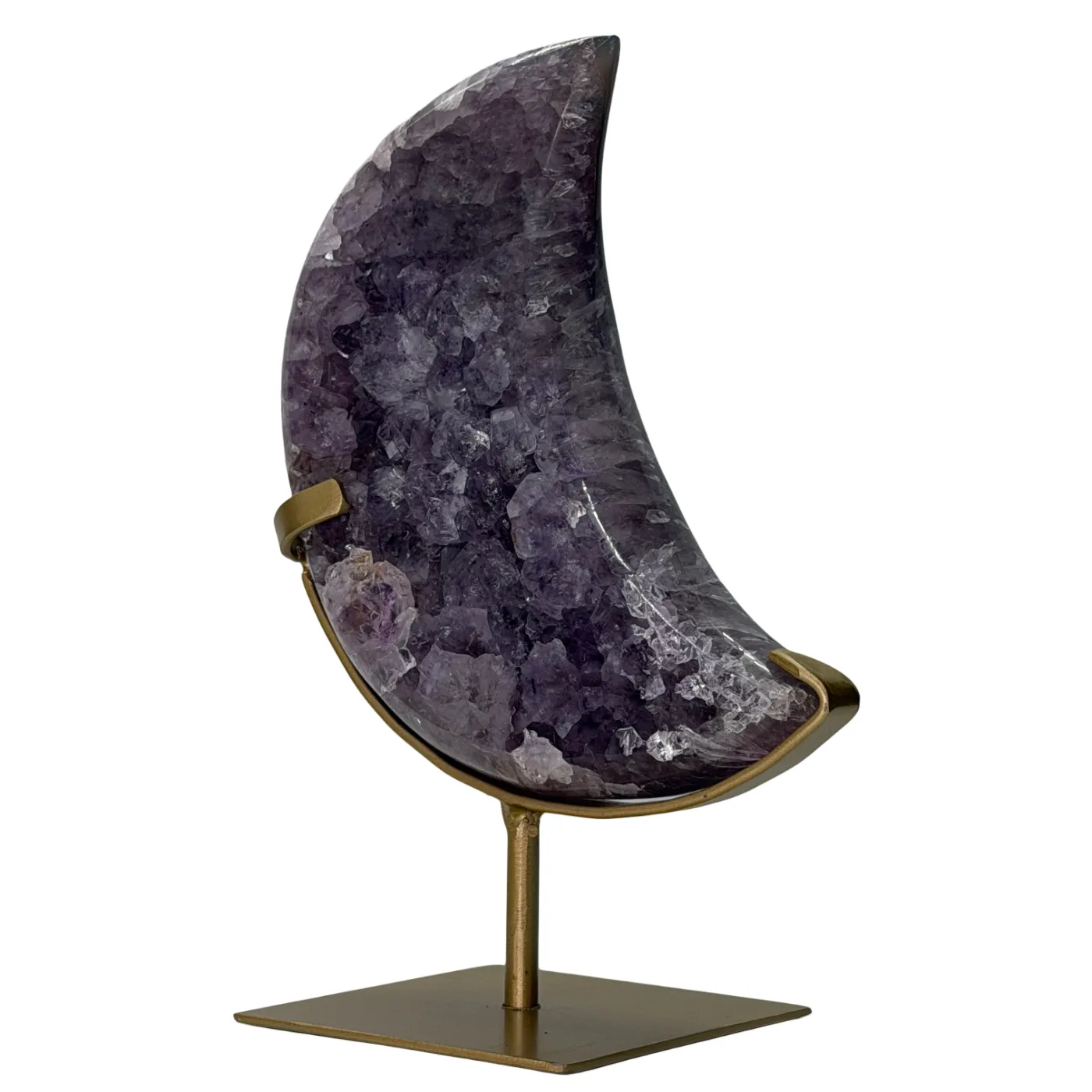 Amethist Maan op Standaard - 1,7 kg - 24 cm