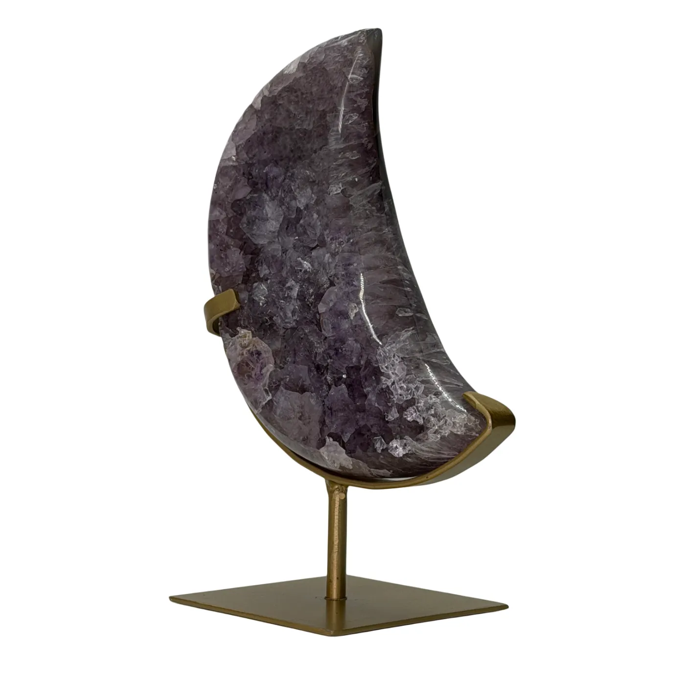 Amethist Maan op Standaard - 1,7 kg - 24 cm