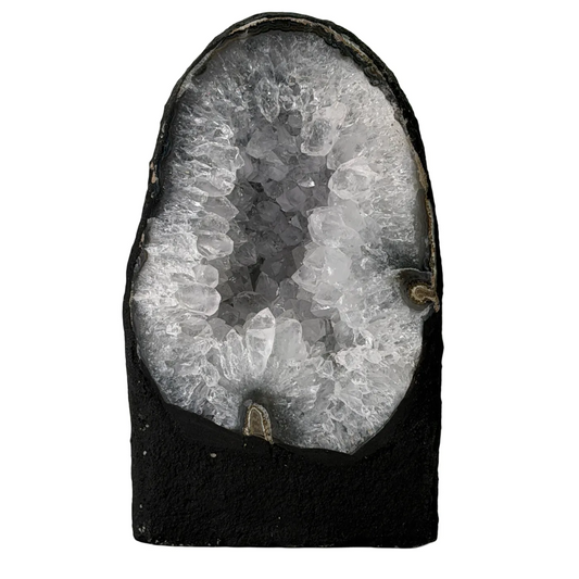 Amethist Geode Kathedraal – Licht / Wit