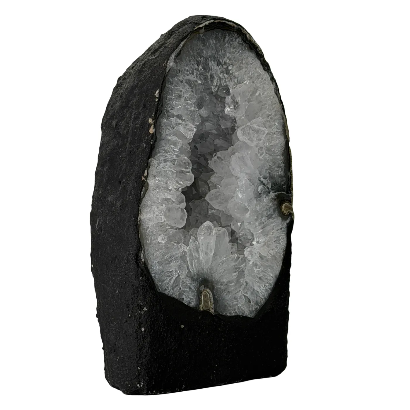 Amethist Geode Kathedraal – Licht / Wit