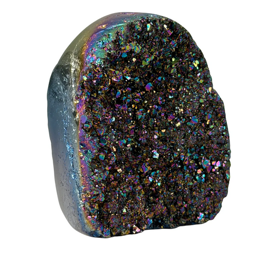 Kleine titanium rainbow kwarts