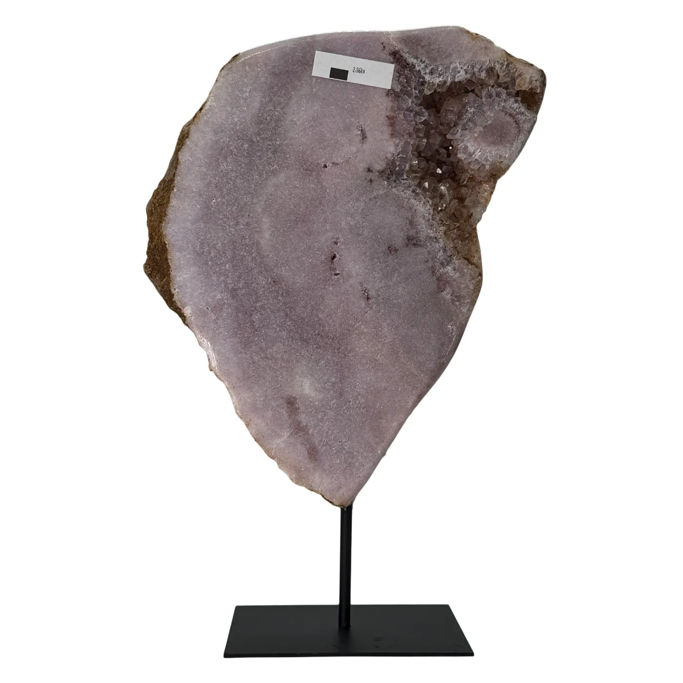 Roze amethist op standaard van 2,56 kg