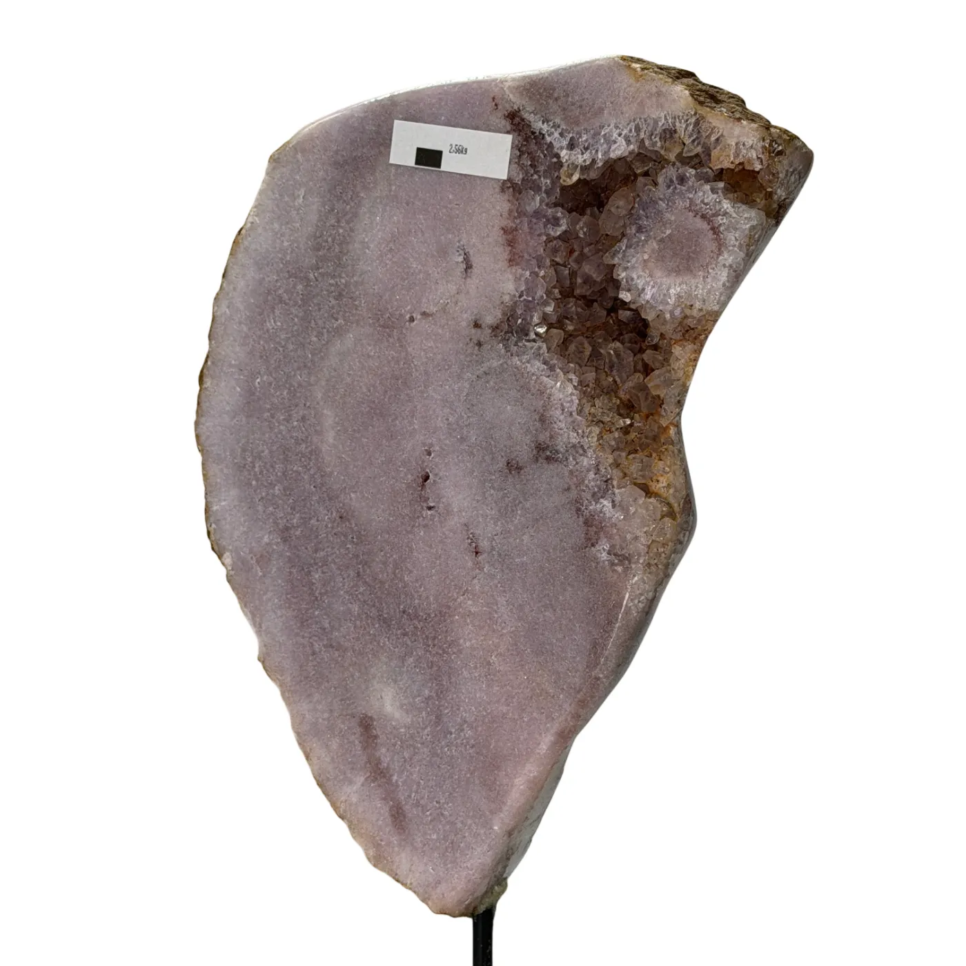 Roze amethist op standaard van 2,56 kg
