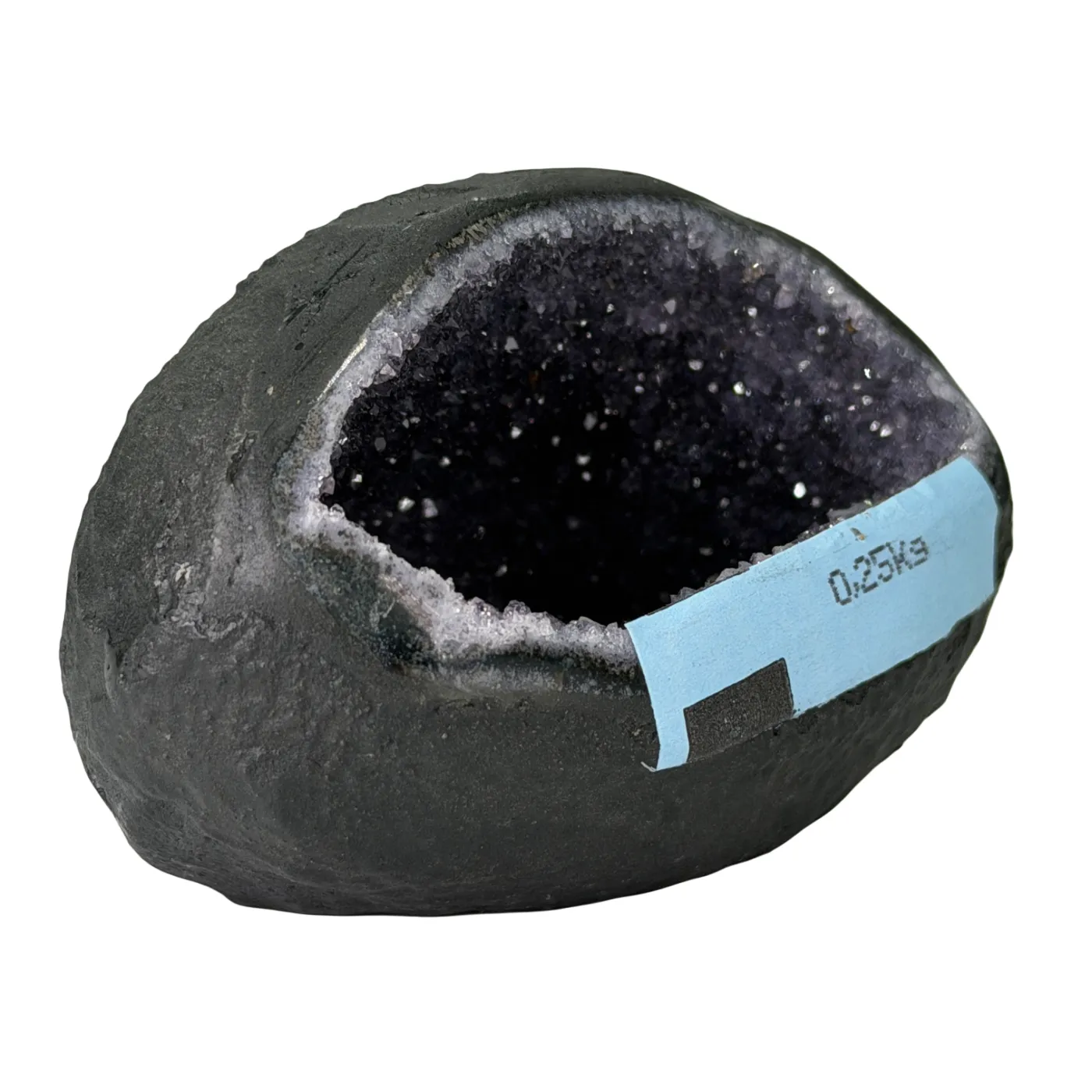 Petite géode d'améthyste du Brésil