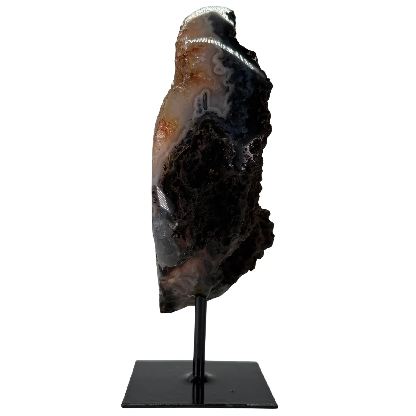 Prachtige agaat rots op standaard - #29