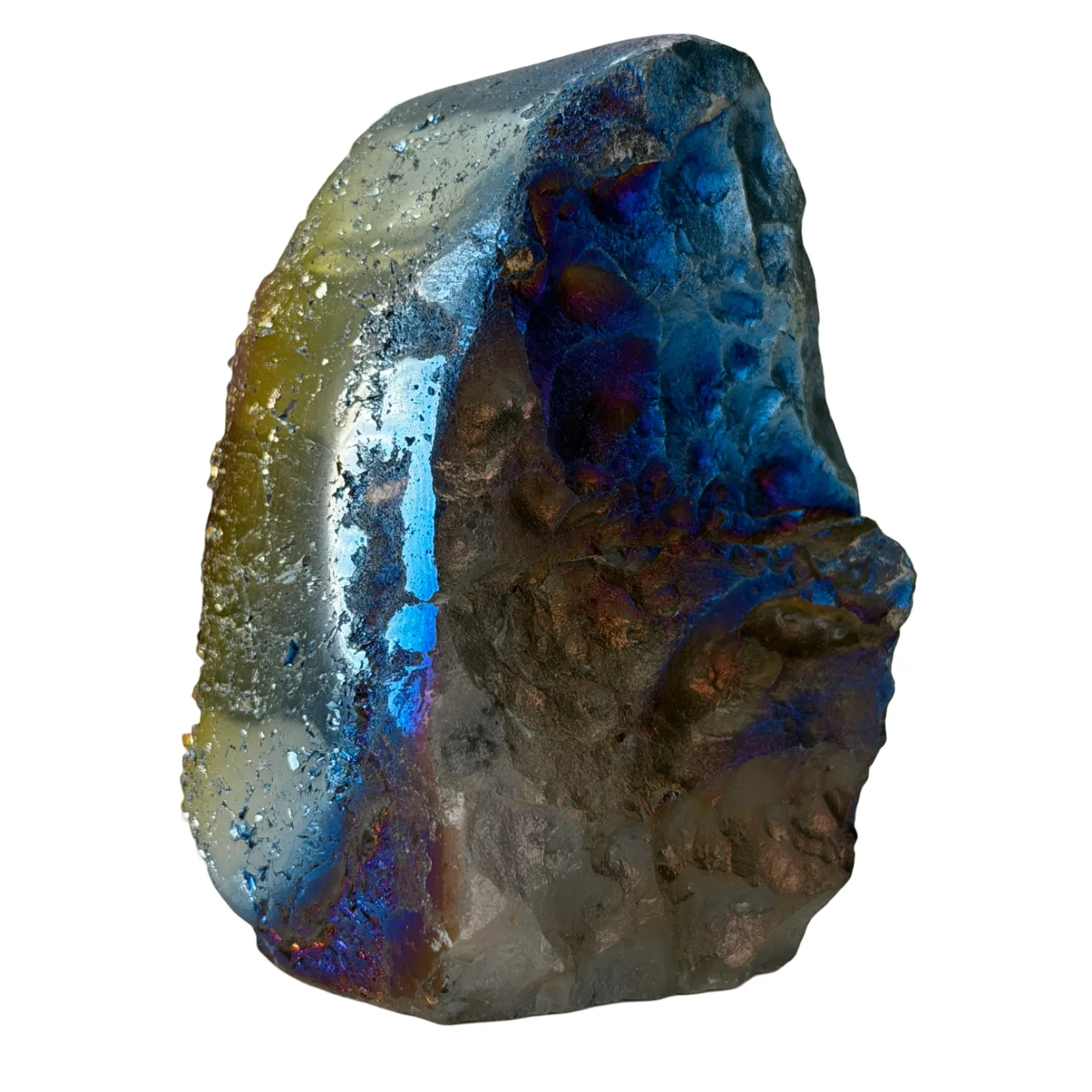 Kleine titanium rainbow kwarts