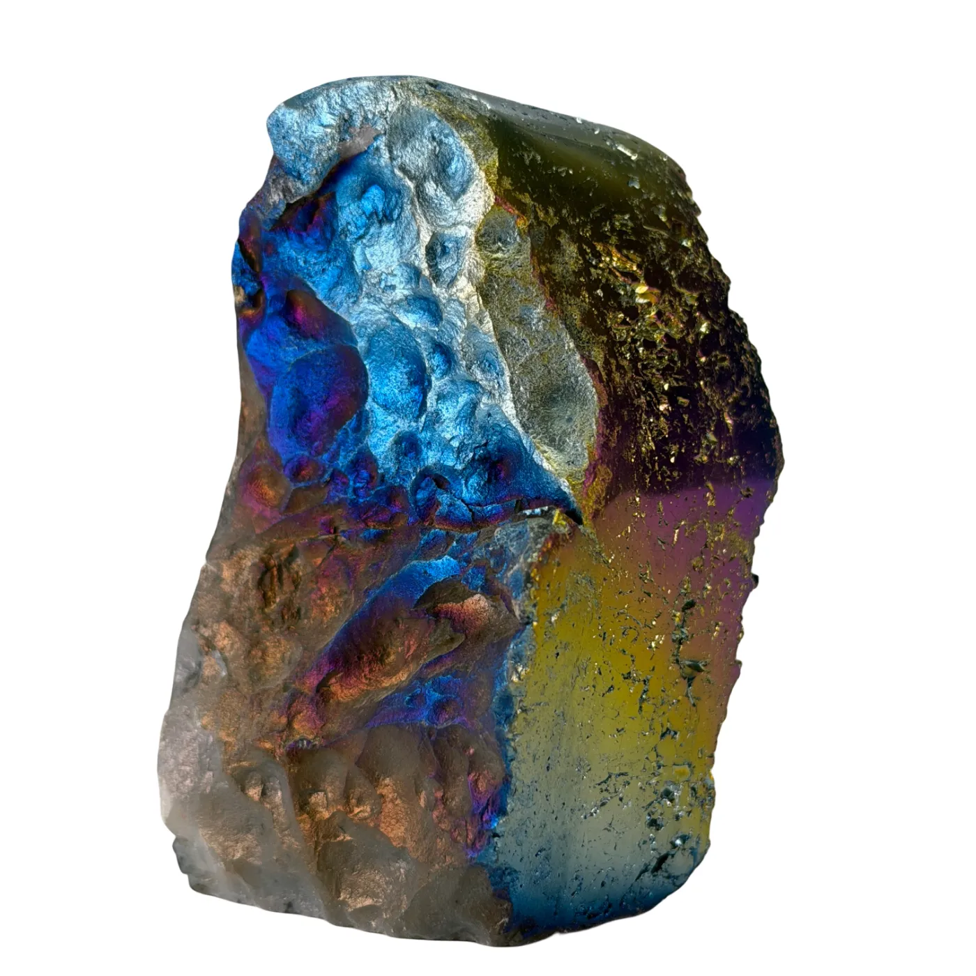 Kleine titanium rainbow kwarts