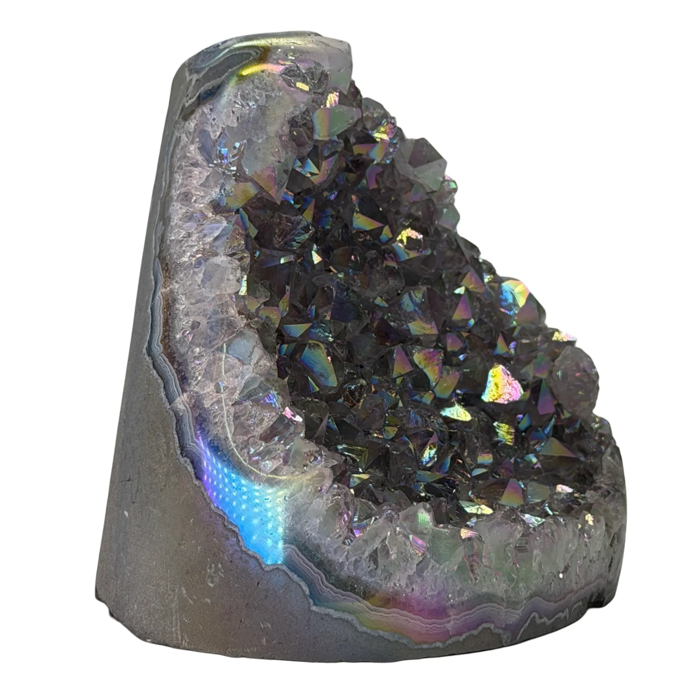 Titanium Angel Aura Kwarts Cut Base #7