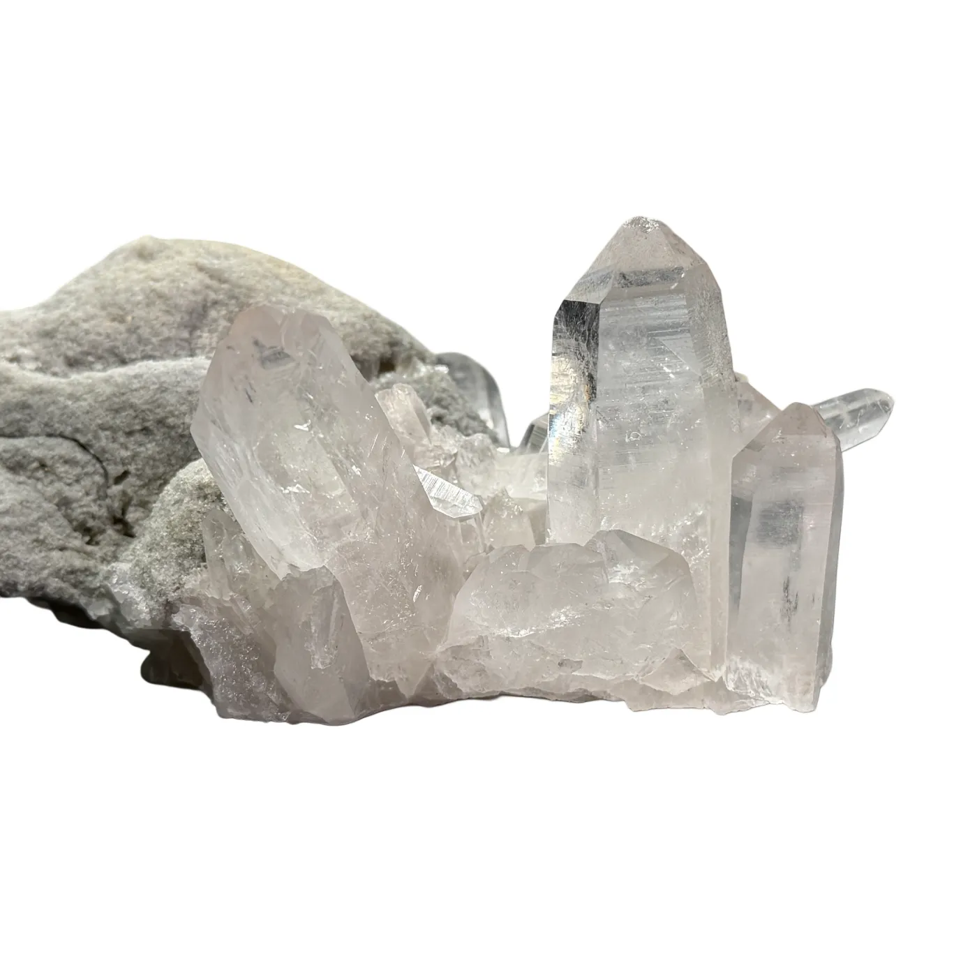 Bergkristal cluster uit Brazilië #15