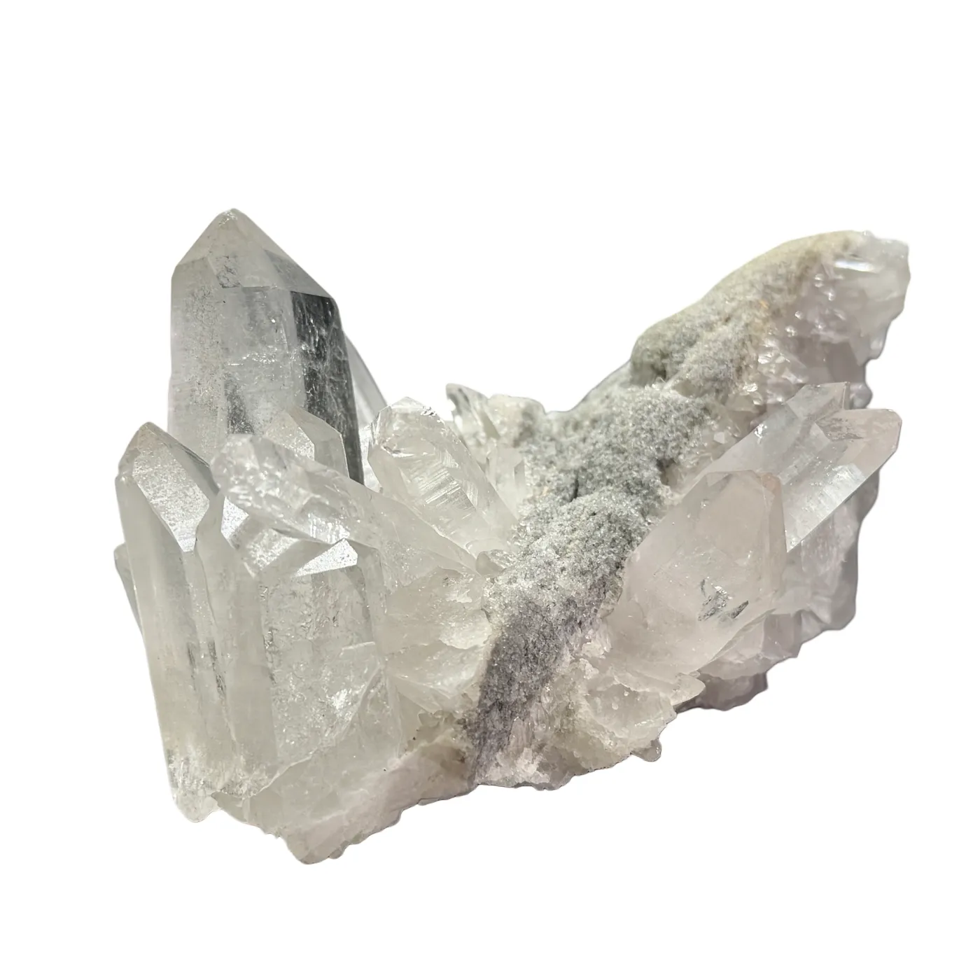 Bergkristal cluster uit Brazilië #15