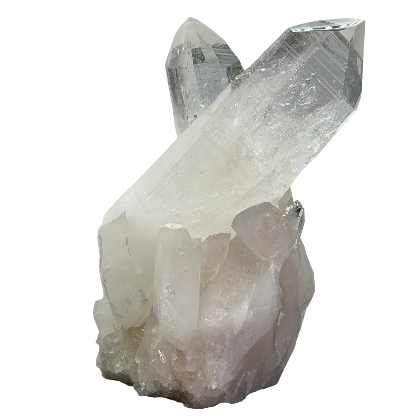 Bergkristal cluster uit Brazilië #16