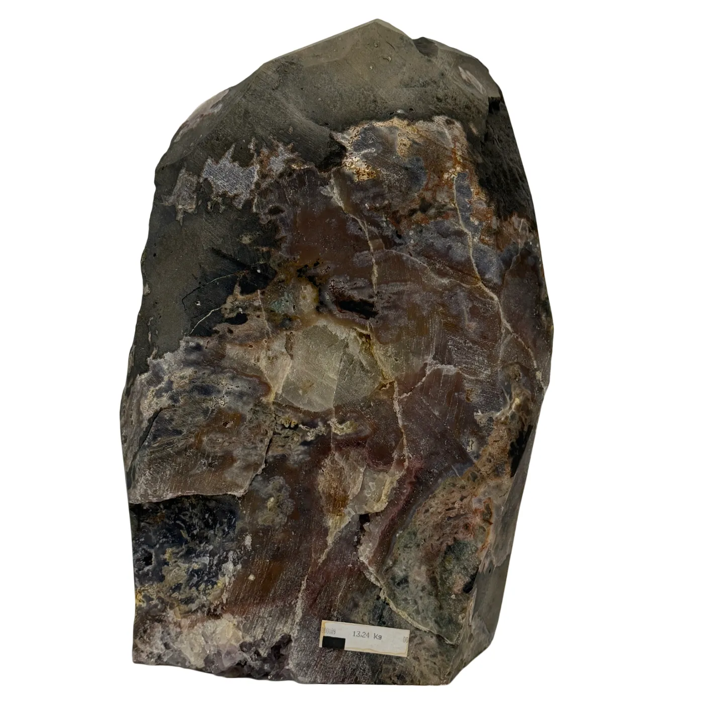 Améthyste unique d'Uruguay avec calcite et druse - 13,25 kg
