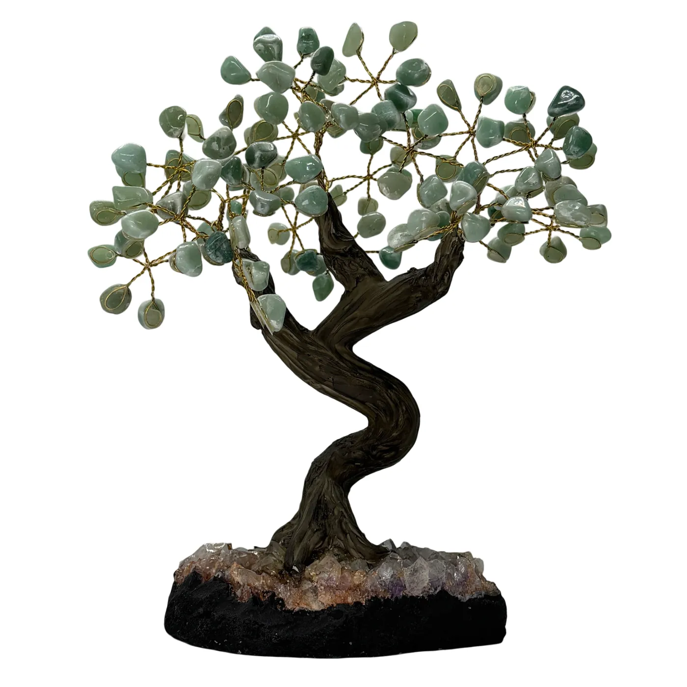 Groene kwarts boom 30 cm