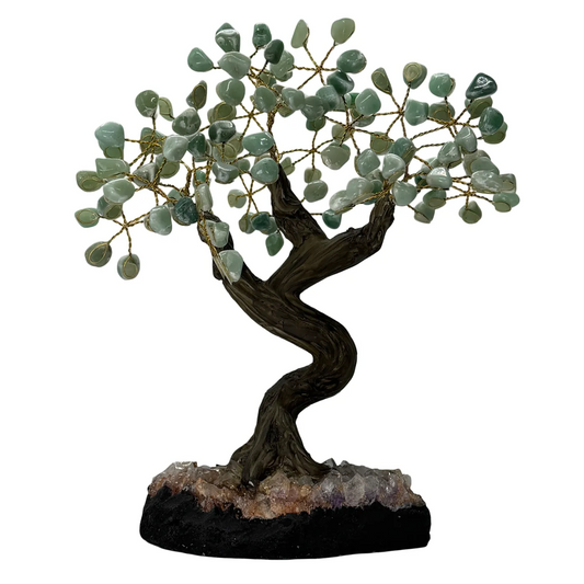 Groene kwarts boom 30 cm