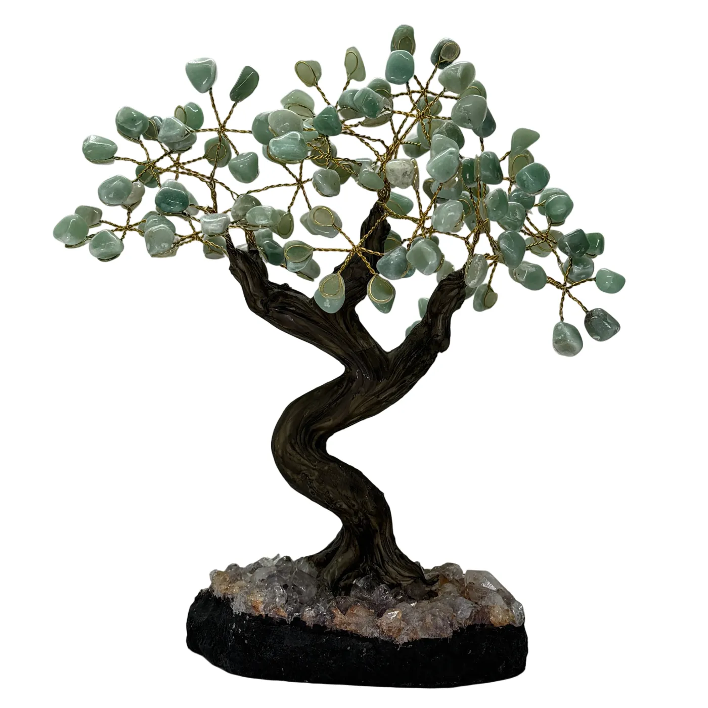 Groene kwarts boom 30 cm