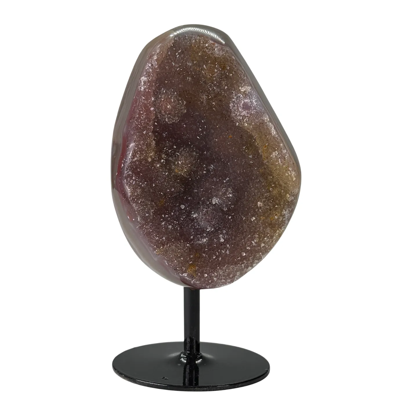 Kleine rots agaat op standaard – Brazilië