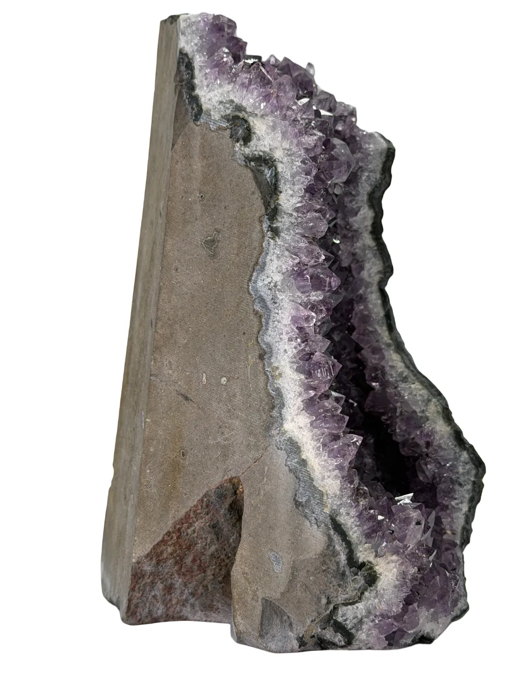 Amethist cut base uit Brazilië van 2,2 kg